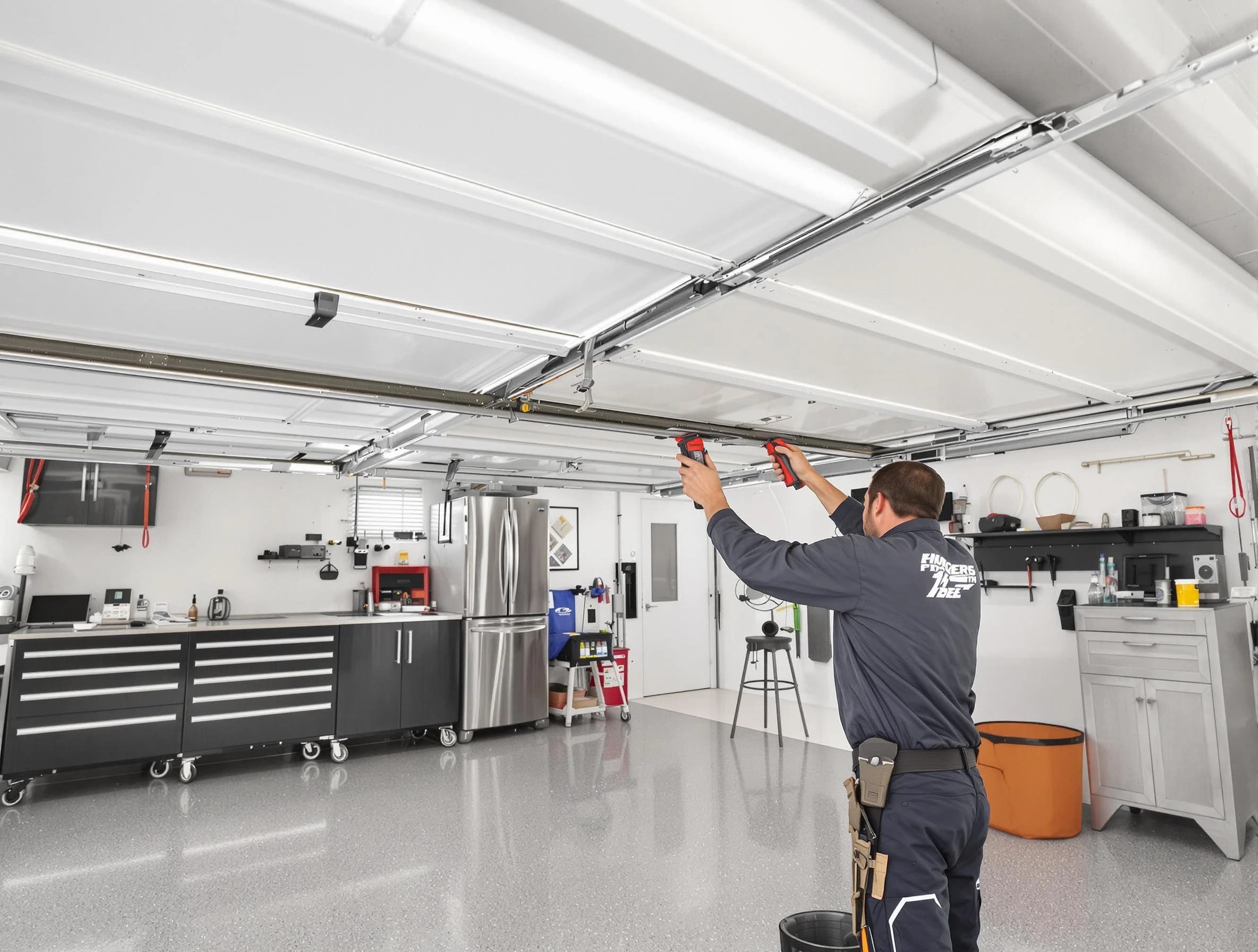 Overhead garage door repair service by Marshfield Garage Door Repair in Marshfield