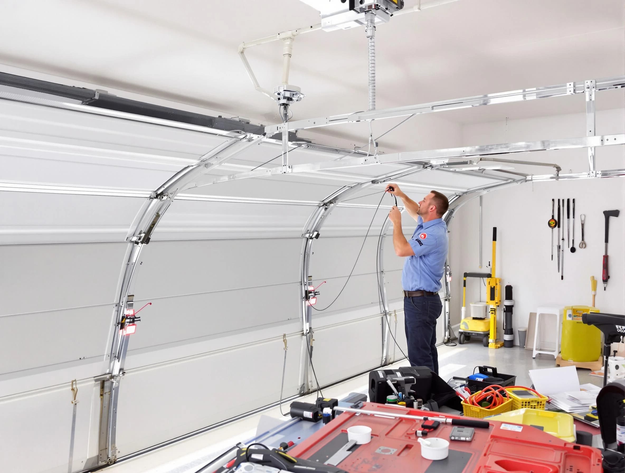 Garage door cable repair service by Marshfield Garage Door Repair in Marshfield