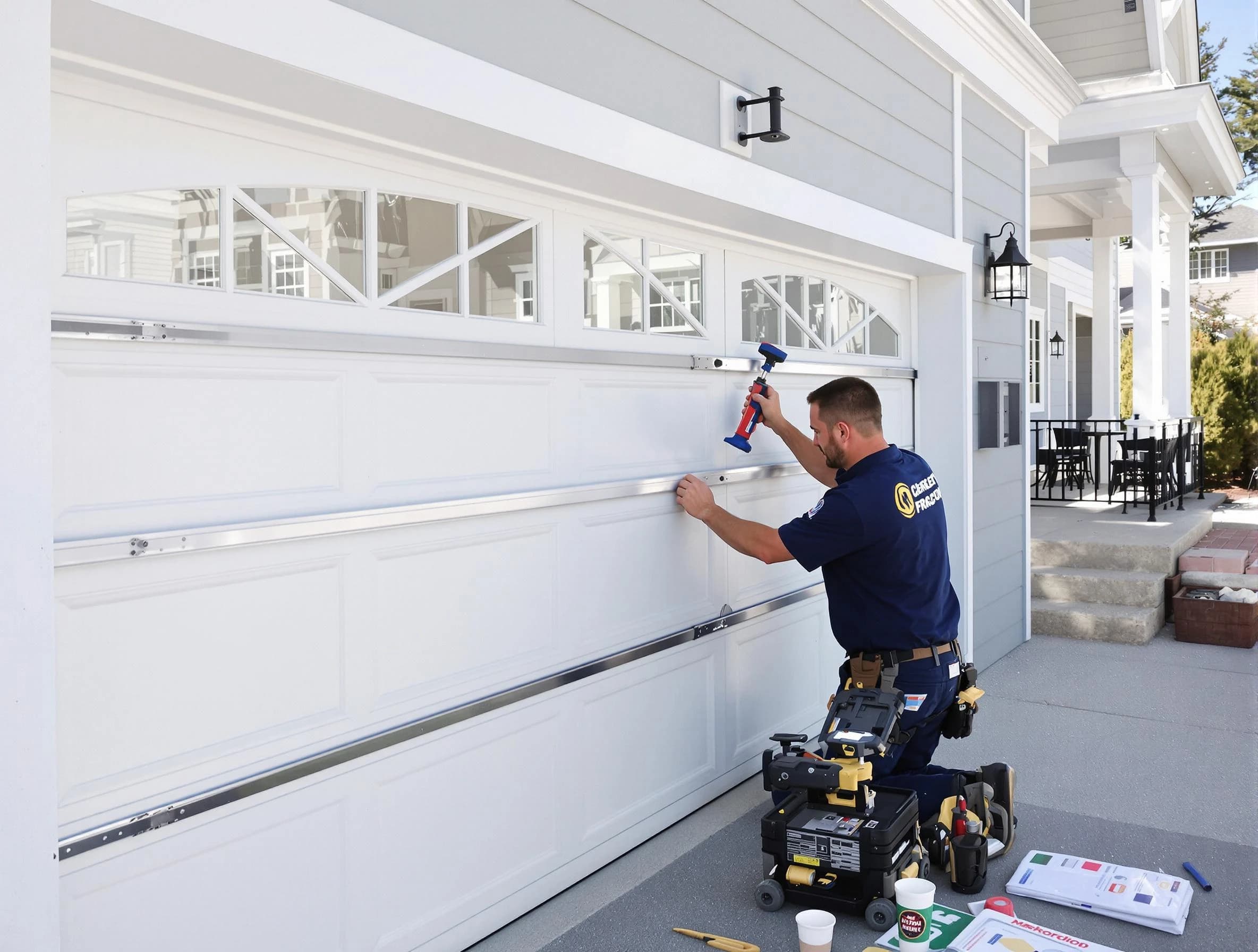 Professional garage door installation by Marshfield Garage Door Repair in Marshfield