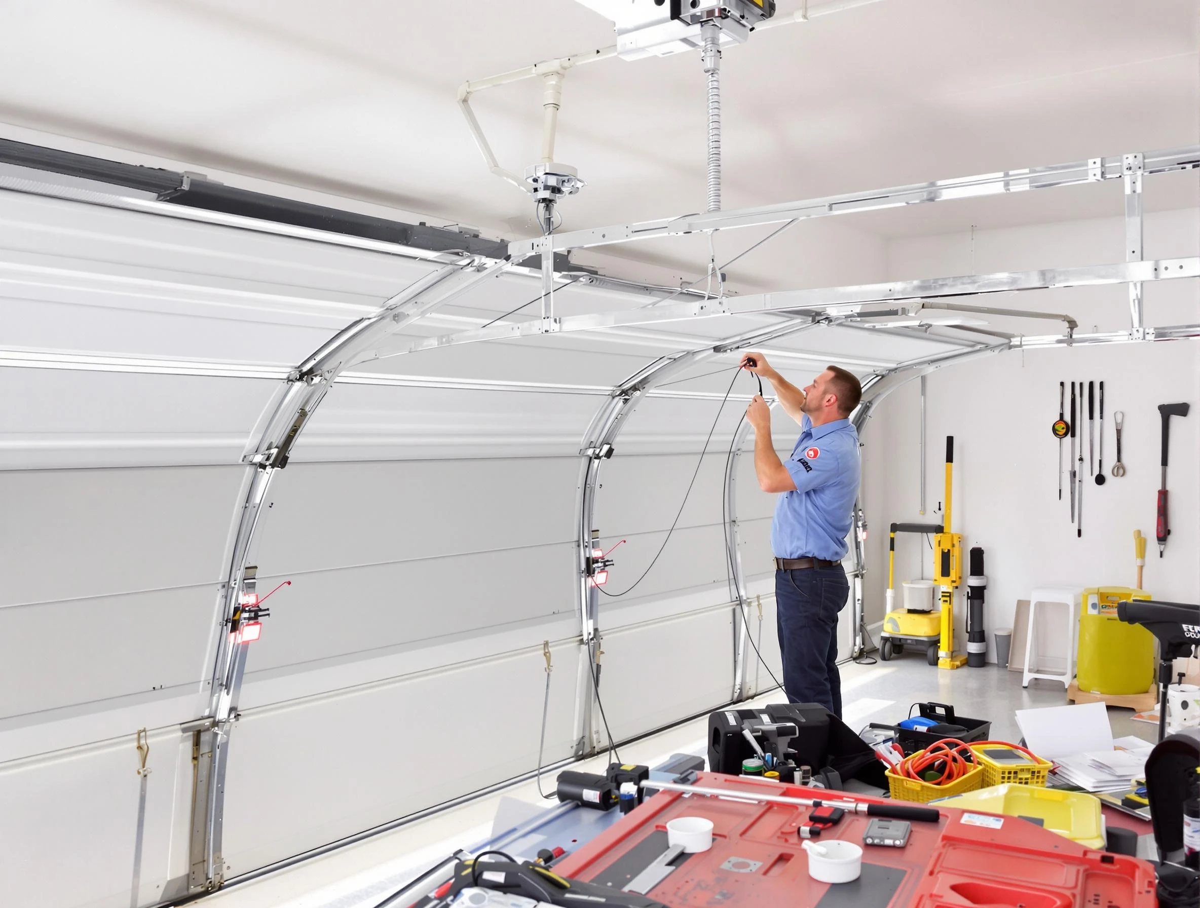 Garage door cable repair service by Marshfield Garage Door Repair in Marshfield